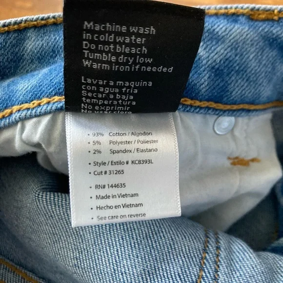 KanCan Light Wash Denim Jeans-size 7/27 - Picture 7 of 8